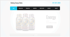 Desktop Screenshot of makingenergyshots.com